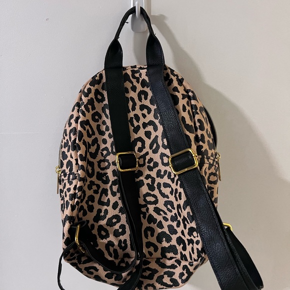 Jessica Simpson Leopard Print Mini Backpack - Picture 5 of 6